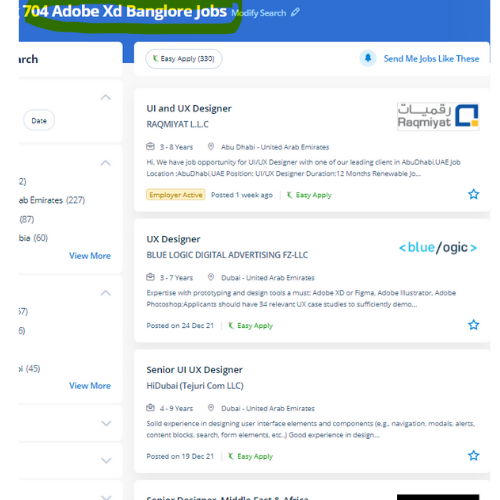 Adobe XD internship jobs in Fribourg