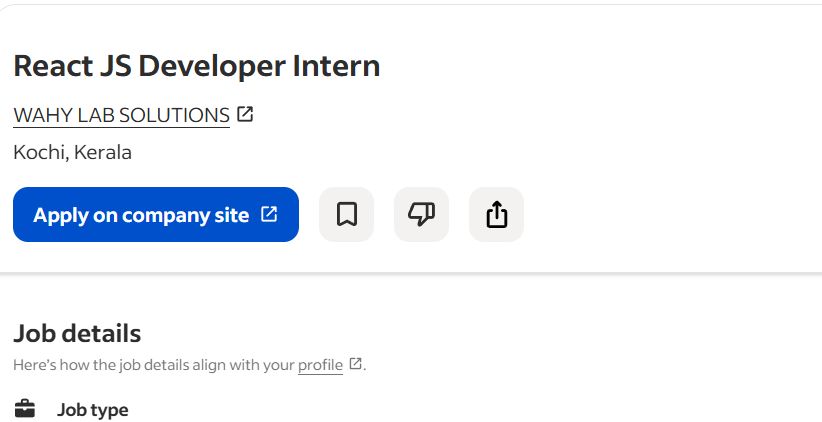 AI, ML & React.js internship jobs in Winterthur