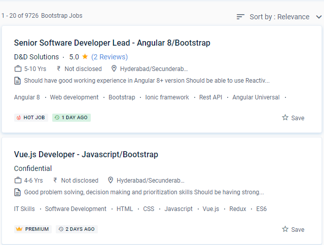 Bootstrap internship jobs in Geneva