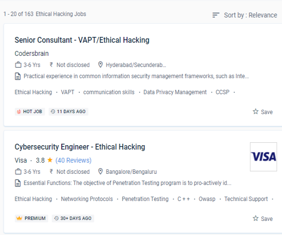 Ethical Hacking internship jobs in Baden