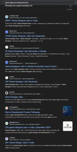 Game Design and Development internship jobs in Thun