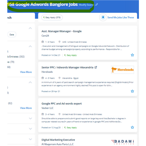 Google Adwords (PPC) internship jobs in Chur