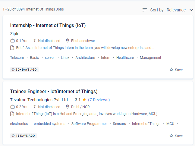 IoT (Internet of Things) internship jobs in Geneva