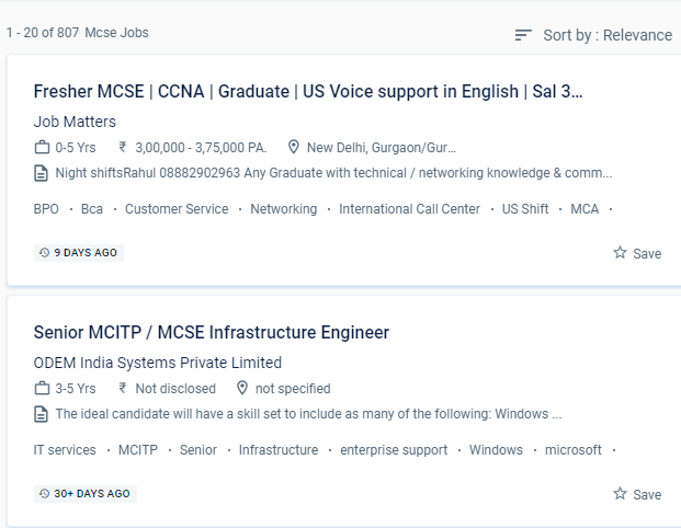 MCSE internship jobs in Thun