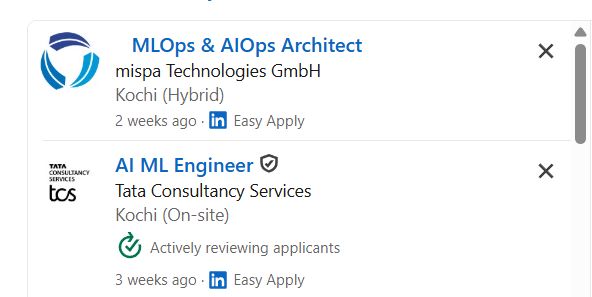 MLOps Engineering internship jobs in Baden