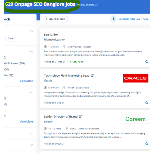 On-Page SEO internship jobs in Neuchatel
