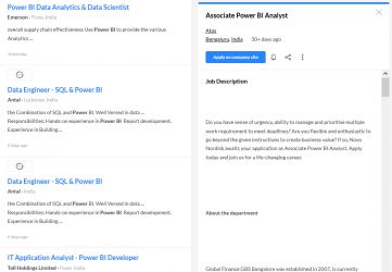Power BI internship jobs in Basel